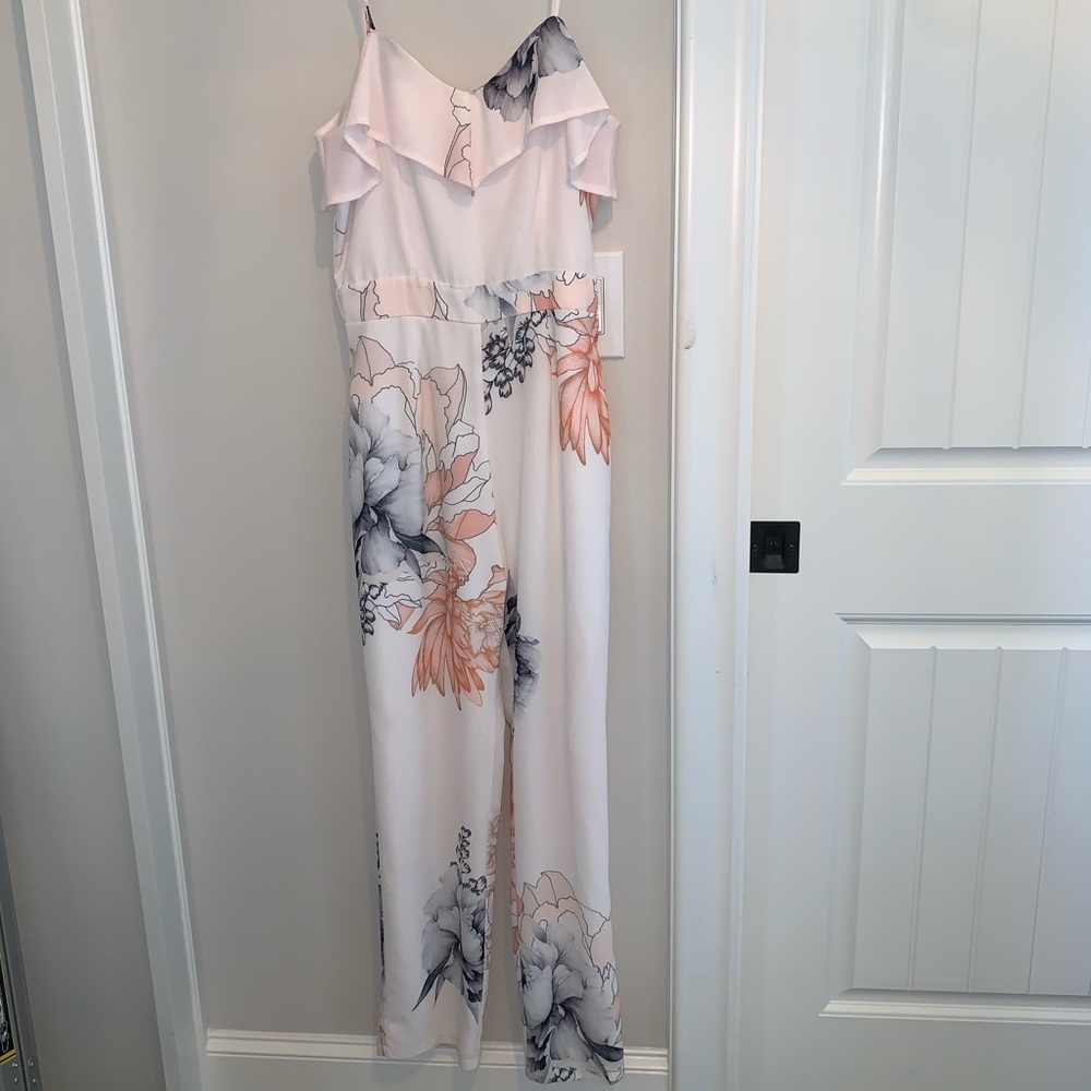 Floral jumpsuit
